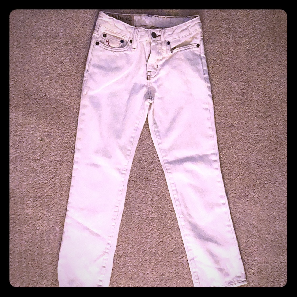 Polo White Denim Boys 8
